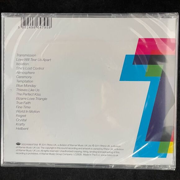 Joy Division and New Order NEW CD Total – Hits and Remixes, Compact Disc Wea UK - Picture 2 of 3